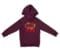 Why Blood Same Blood Unisex Youth Hoodie in Maroon Color